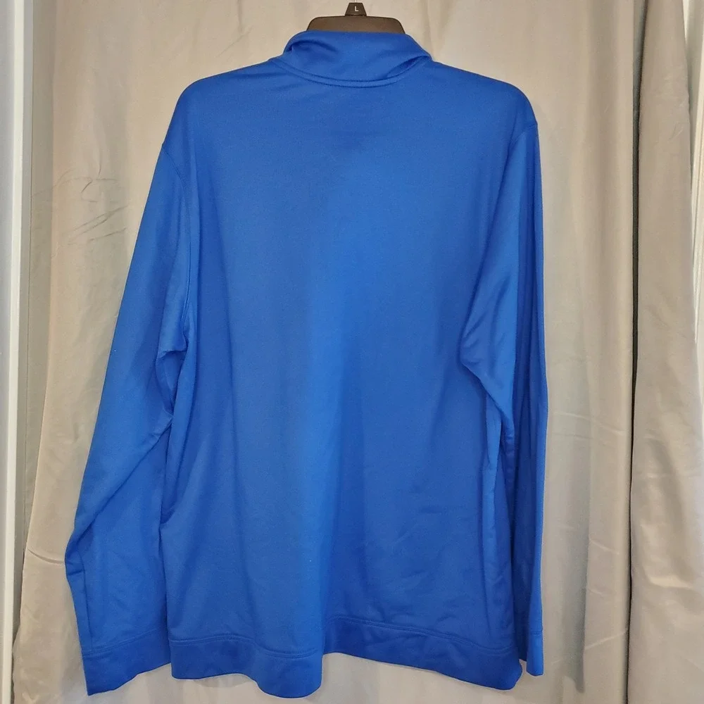 Nike San Diego Padres 1/4 zip pullover Shirt Size Xl Blue Baseball Therma Unisex